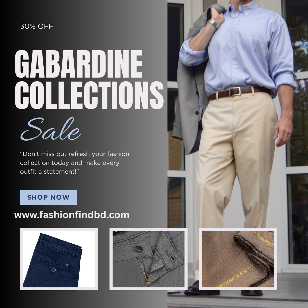 Gabardine Pants