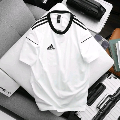 Mash Fabric Jersey T-shirt Adi New White