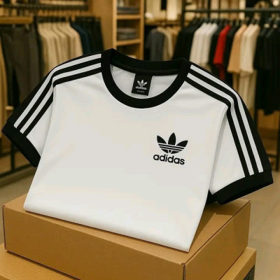 Mash Fabric Jersey T-shirt Shapla White