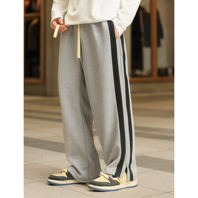 3 Pocket Boot Cut Baggy Trouser-Ash