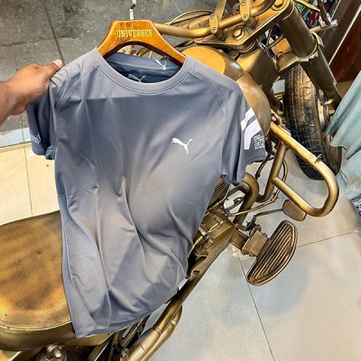 Mash Fabric Jersey T-shirt Puma Ash