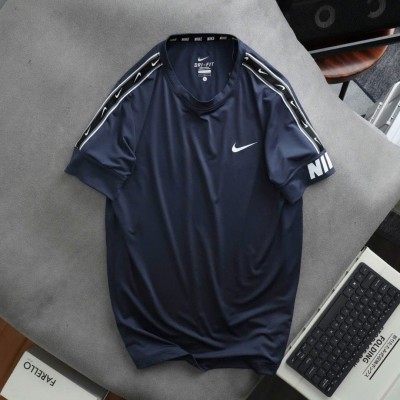 Mash Fabric Jersey T-shirt Sleeve Nevy