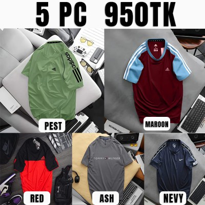 Mash Fabric Jersey T-shirt Combo 15