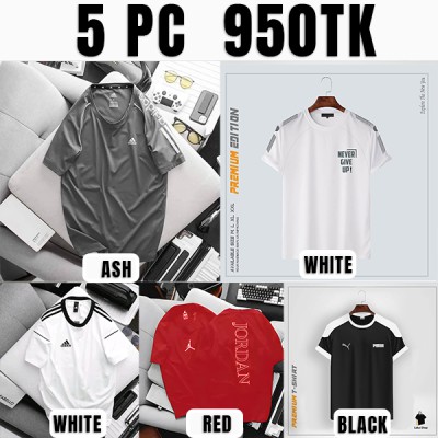 Mash Fabric Jersey T-shirt Combo 08