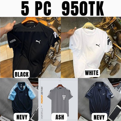 Mash Fabric Jersey T-shirt Combo 06