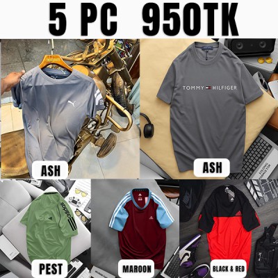 Mash Fabric Jersey T-shirt Combo 05