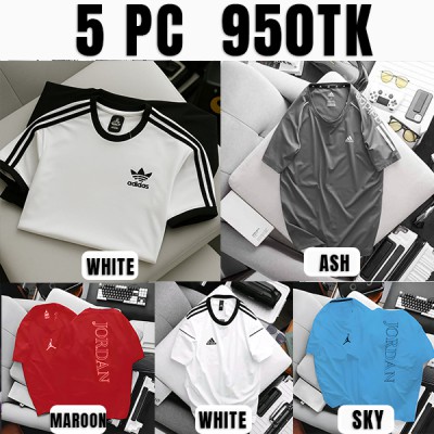 Mash Fabric Jersey T-shirt Combo 16