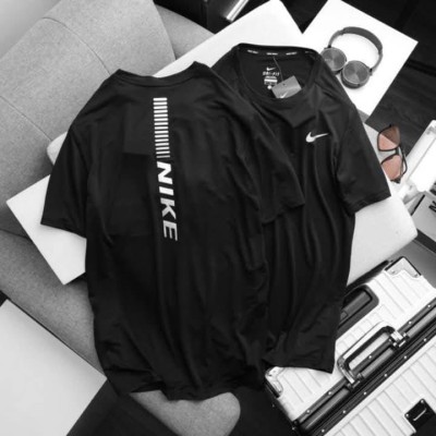 Mash Fabric Jersey T-shirt  Nike Back Black