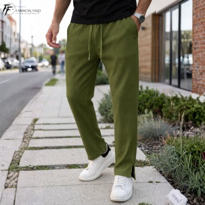 China Rib Low Cut Baggy - Olive Green
