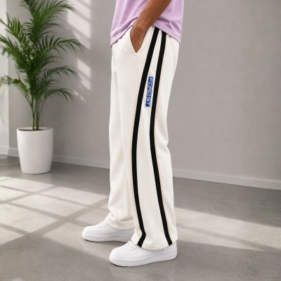 FORDGT Side Stripe Track Pants - White
